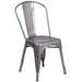 Clear Metal Indoor Chair