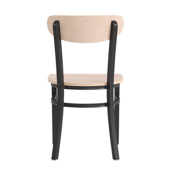 Natural Wood Seat Dining Chair