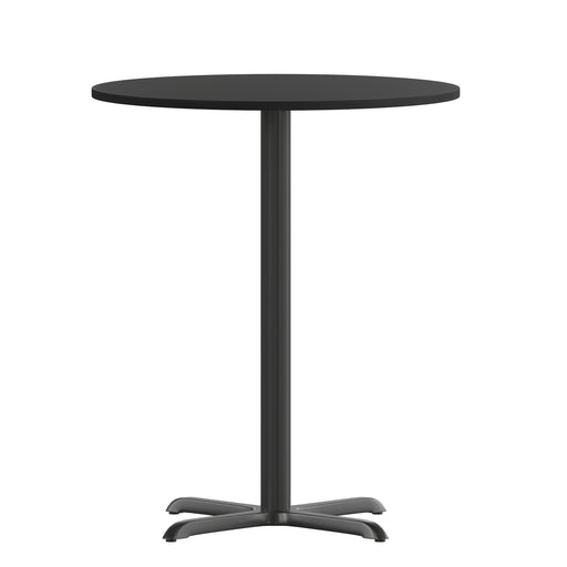 30RD Black Table-22x22 X-Base