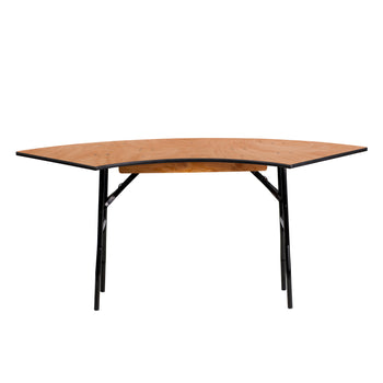 5.5x2FT Serp Wood Table