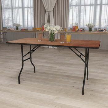 30x60 Wood Fold Table