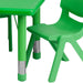 24x48 Green Activity Table Set