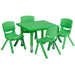 24SQ Green Activity Table Set