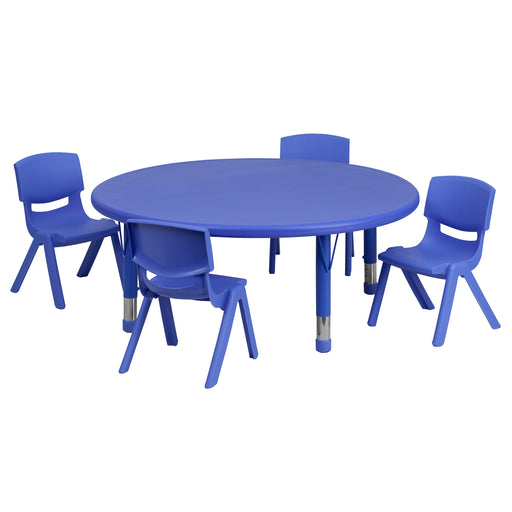 45RD Blue Activity Table Set