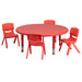 45RD Red Activity Table Set