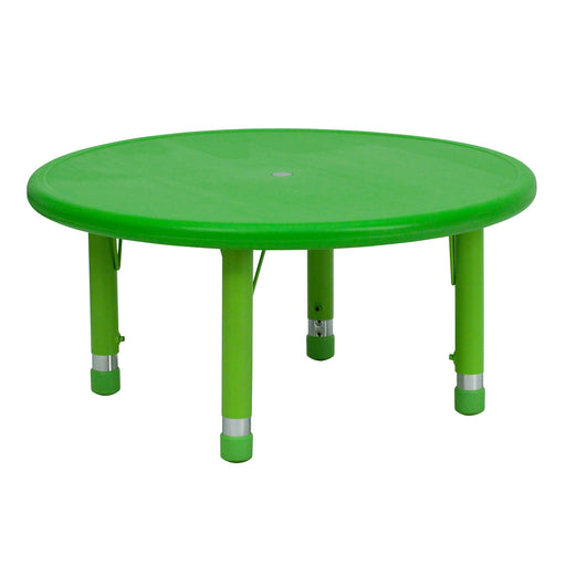Green Preschool Activity Table