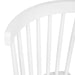 2PK White Spindle Back Chair