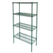 CAC China AEWS-1836S Epoxy Coated Wire Shelving Set 36-inches x 18-inches x 72-inches