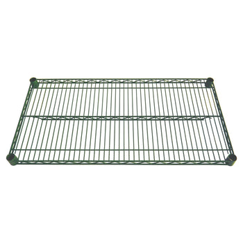 CAC China AEWS-2136 Epoxy Coated Wire Shelf 36-inches x 21-inches with 4 Clips