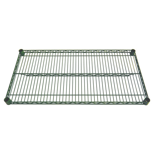 CAC China AEWS-2172 Epoxy Coated Wire Shelf 72-inches x 21-inches with 4 Clips