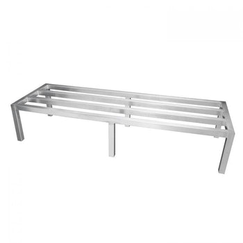 Thunder Group ALDN2060 Aluminum Dunnage Rack, 20" X 60" X 12", 2100Lbs, NSF