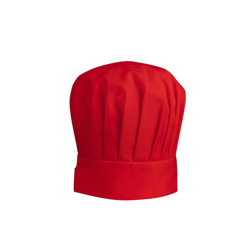CAC China APHT-2BR Chef's Pride Floppy Toque Chef Hat 13-inches Height Bright Red