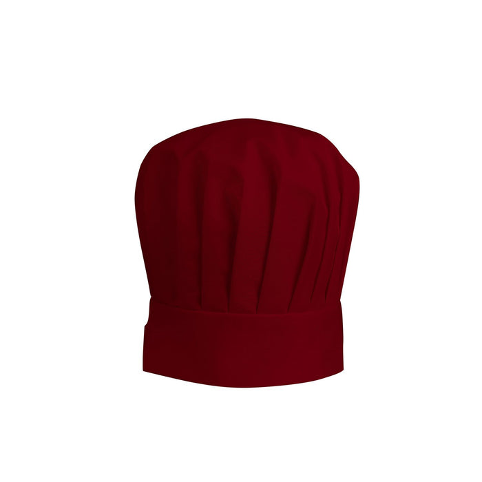 CAC China APHT-2RD Chef's Pride Floppy Toque Chef Hat 13-inches Height Red