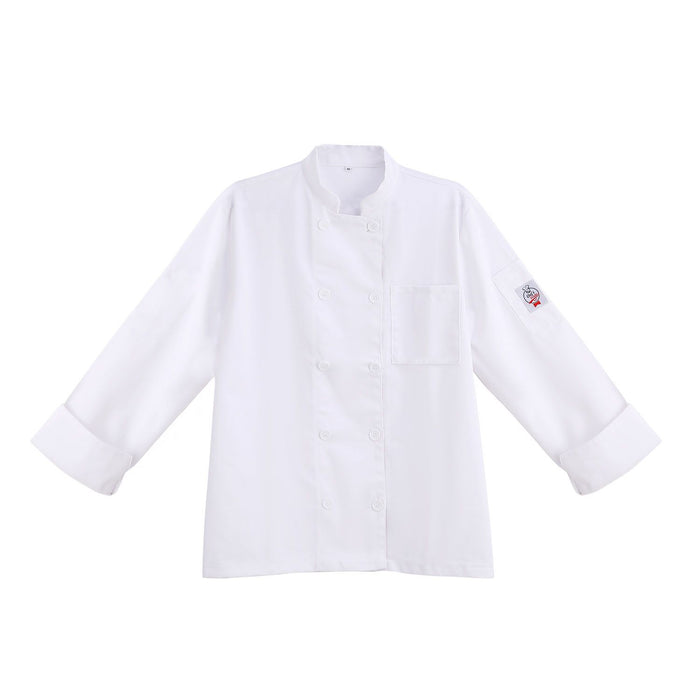 CAC China APJK-2W2XL Chef's Pride Jacket White 2XL