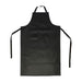 CAC China APVL-1PK Vinyl Black Dishwashing Apron with Pocket 41-1/4-inches x 21-1/2-inches