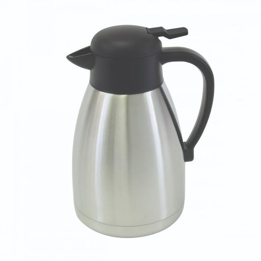 Thunder Group ASCS115 1.5 Liter/51 oz Coffee Server, Stainless Steel, Polypropylene Cap, Handle, Silicone Ring