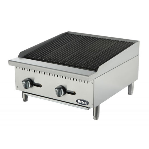 Atosa USA ATRC-24 Heavy Duty Stainless Steel 24-Inch Radiant Broiler - Propane