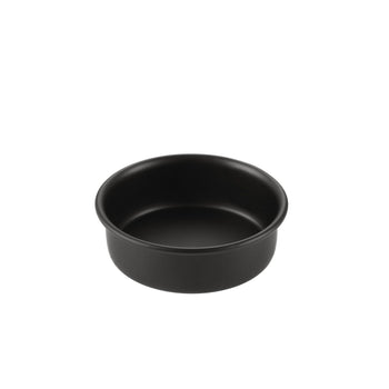 CAC China B2CP-062K Round Cake Pan Aluminum Anodized 6-inches Diamaterx2-inches Height