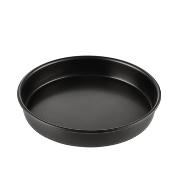 CAC China B2CP-122K Round Cake Pan Aluminum Anodized 12-inches Diamaterx2-inches Height