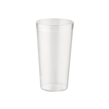 CAC China BVPT-16CL 16 oz. Pebble Textured Tumbler - 12 count