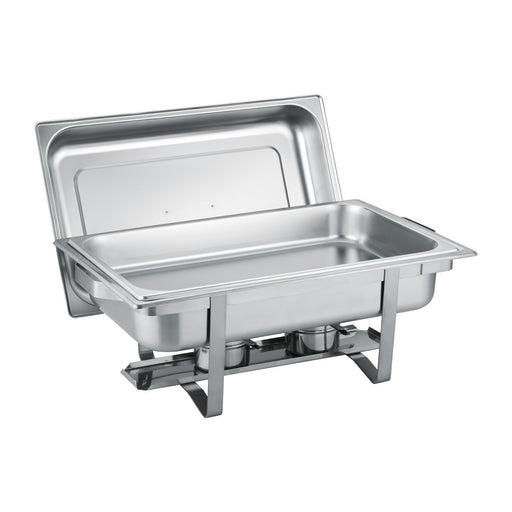 CAC China CAFR-102 Modish 8 quart Stainless Steel Chafer Full Size