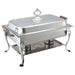 CAC China CAFR-301 Welsh 8 quart Stainless Steel Chafer Full Size