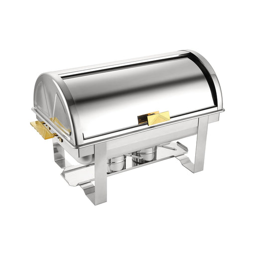 CAC China CAFR-401 Oasis 8 quart Stainless Steel Chafer Full Size