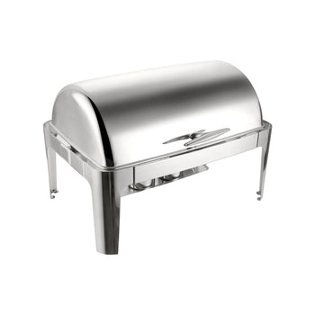 CAC China CAFR-501 Atlantis 8 quart Stainless Steel Chafer Full Size