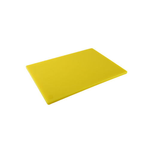 CAC China CBPH-1218Y Cutting Board PE Yellow 18x12-inches