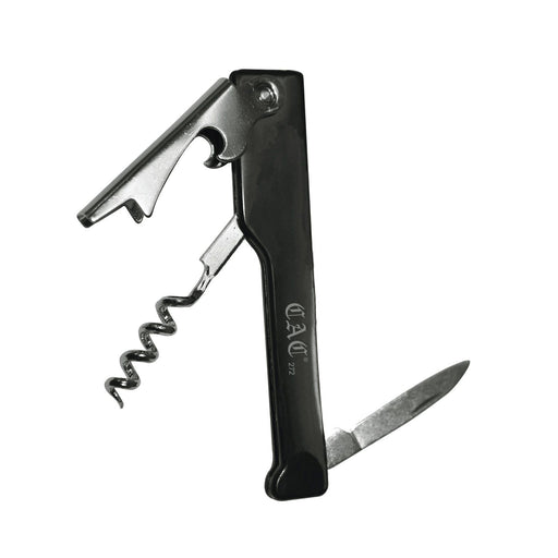 CAC China CKSW-3 Waiter's Corkscrew Black Finish