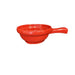 Thunder Group CR305PR 10 oz, 4 1/4" X 6 3/4" X 2", Soup Bowl with Handle, Pure Red - Dozen