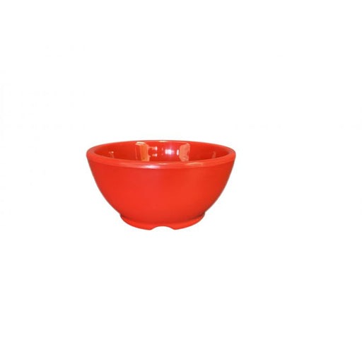 Thunder Group CR5804PR 10 oz, 4 5/8" Soup Bowl, Pure Red - Dozen