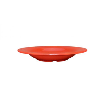 Thunder Group CR5809PR 13 oz, 9 1/4" Salad Bowl, Pure Red - Dozen