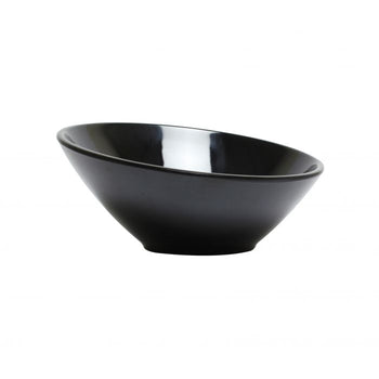 Thunder Group CR804BK 12 oz Cascading Bowl, Melamine, Black - Dozen