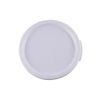 CAC China FS3R-1282CV-W Cover for 12QT 18QT 22QT Round Food Storage Container, White