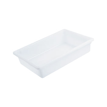 CAC China FS4F-6W White Storage Box Full Size 6-inches