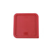 CAC China FSSQ-68CV-R Cover for 6QT 8QT Square Food Storage Container, Red