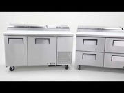 True TPP-AT-44-HC 44-inch Pizza Prep Table