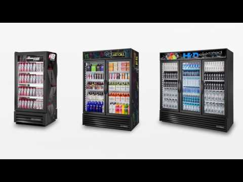 True GDM-33-HC-LD Refrigerated Merchandiser