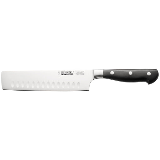 CAC China KFNK-G72 Schnell Nakiri Knife 7-1/4-inches, Granton Edge