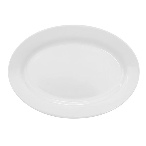 CAC China MAJ-13 Oval Platter 12-inches - 12 count