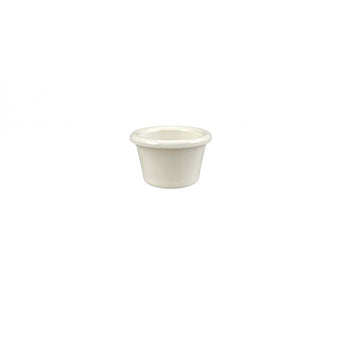 Thunder Group ML534B1 1 1/2 oz, 2 1/2" Smooth Ramekin, Bone - Dozen