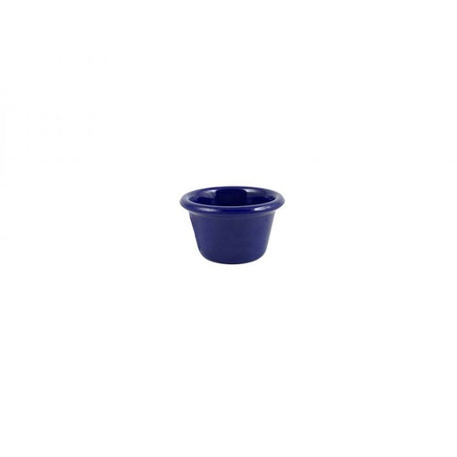 Thunder Group ML535CB1 1 3/4 oz, 2 1/2" Smooth Ramekin, Cobalt Blue - Dozen