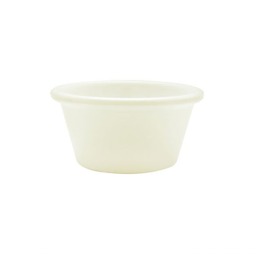 Thunder Group ML536B1R 2 1/2 oz, 2 7/8" Smooth Ramekin, Bone-Retail Pack - Pack Of 12