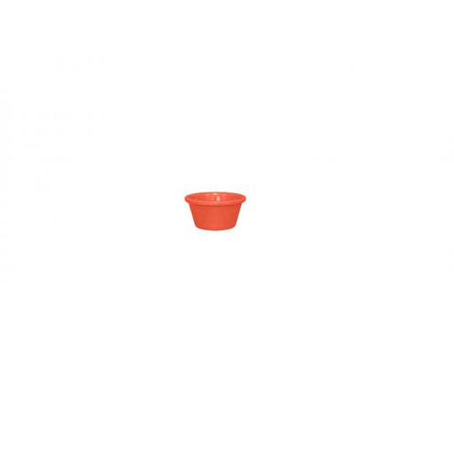 Thunder Group ML536RD1 2 1/2 oz, 2 7/8" Smooth Ramekin, Orange - Dozen