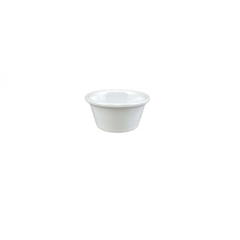 Thunder Group ML536W1 2 1/2 oz, 2 7/8" Smooth Ramekin, White - Dozen