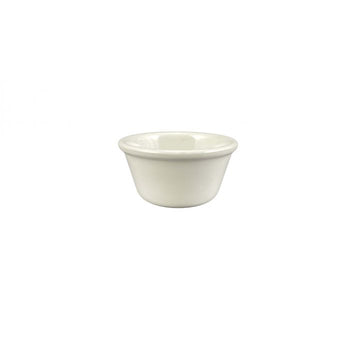 Thunder Group ML538B1 4 oz, 3 3/8" Smooth Ramekin, Bone - Dozen