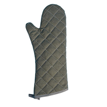 CAC China OMF2-17F Oven Mitt Cotton Flame Retardant 17-inches