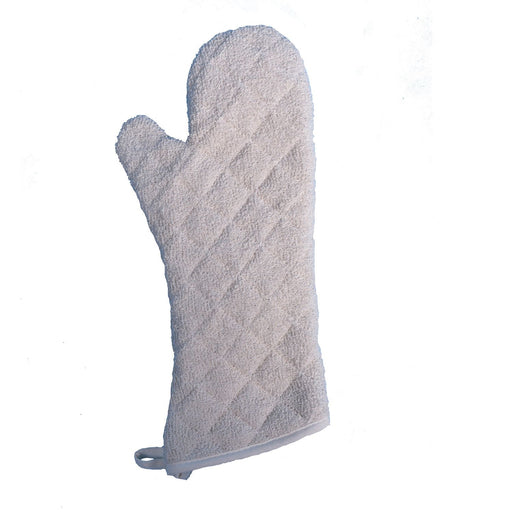 CAC China OMS3-17T Oven Mitt Terry Silicon Lining 17-inches