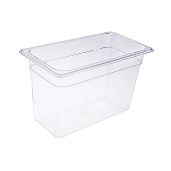 CAC China PCFP-T8 Polycarbonate Food Pan 1/3 Size 8-inches Depth